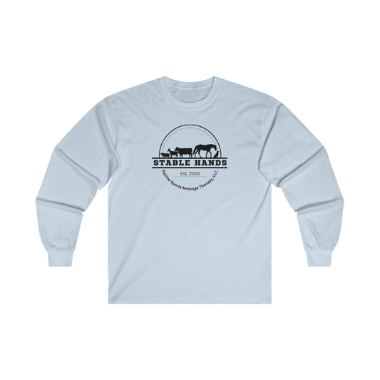 Stable Hands Equine Sports Massage Therapy, LLC Unisex Ultra Cotton Long Sleeve Tee