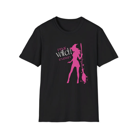 Pink Witch Energy Halloween Tshirt - Halloween Shirt