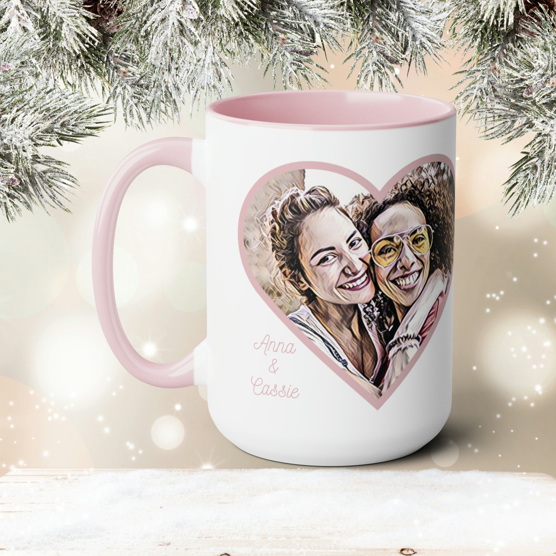 Custom Best Friend Mug, Life Is Better With My Best Friend Coffee Mug, Customized Best Friend Gifts, Personalized Photo Gifts, Custom Photo