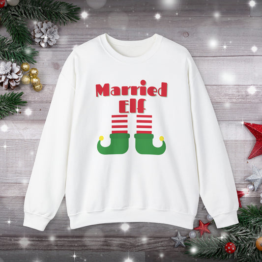 Married Elf Sweatshirt - Personalize It Toledo