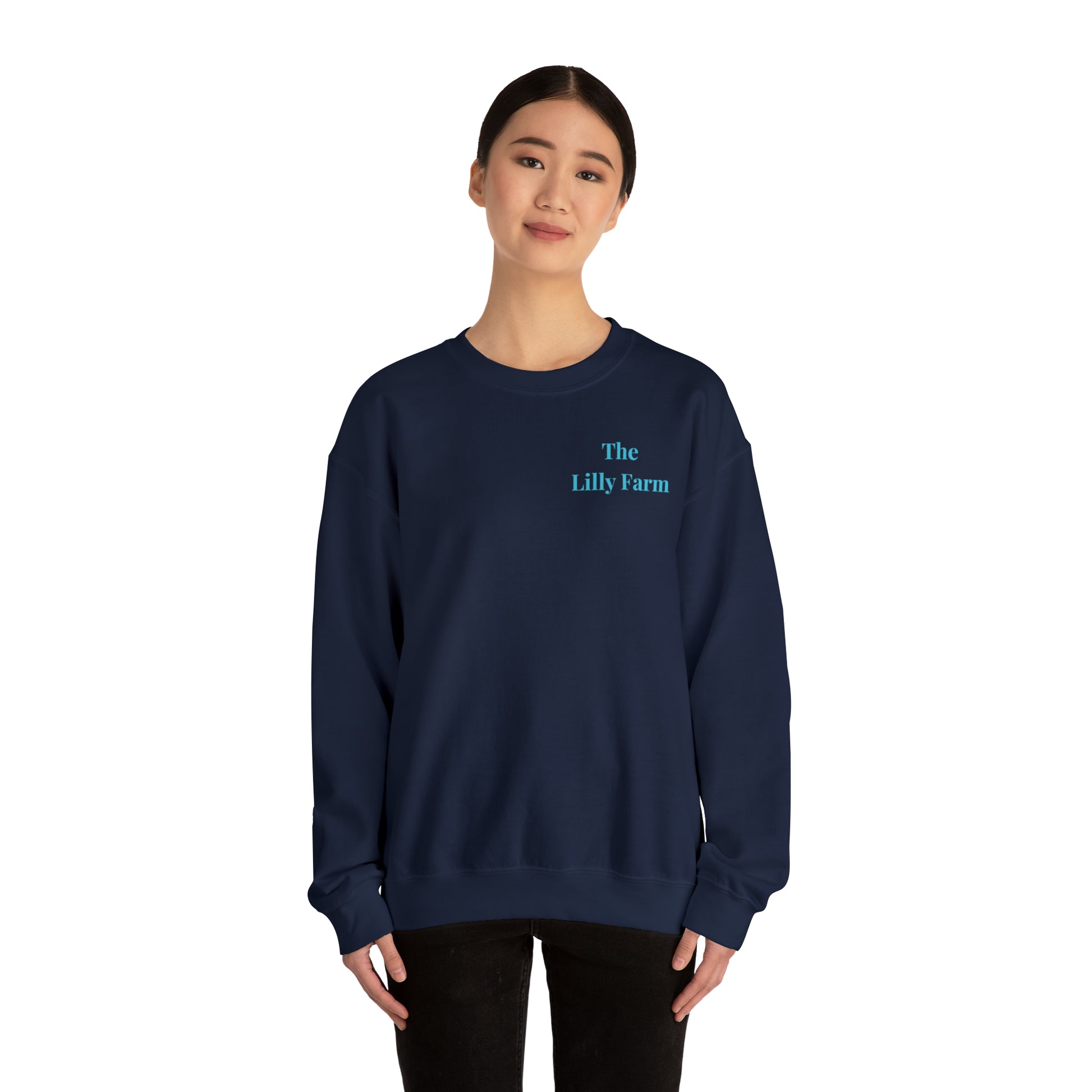 The Lily Farm I Pay My Therapist With Carrots Unisex Heavy Blend™ Crewneck Sweatshirt