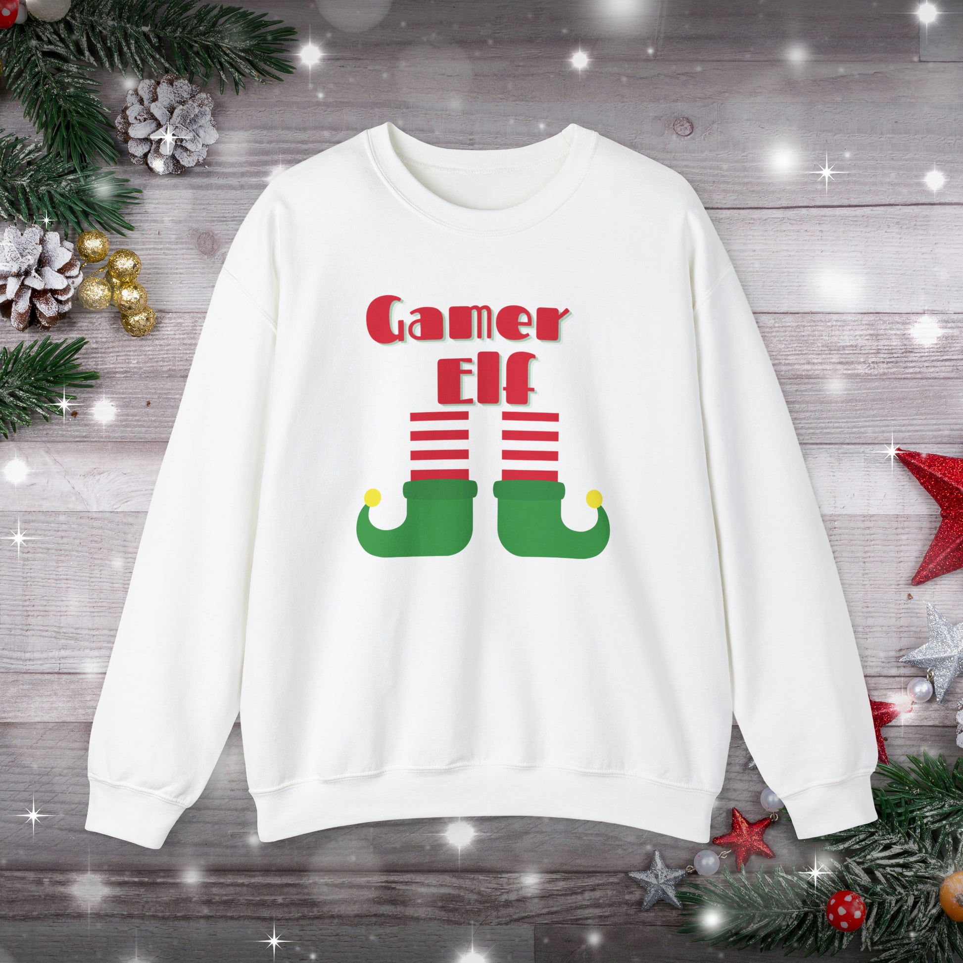 Gamer Elf Sweatshirt - Personalize It Toledo