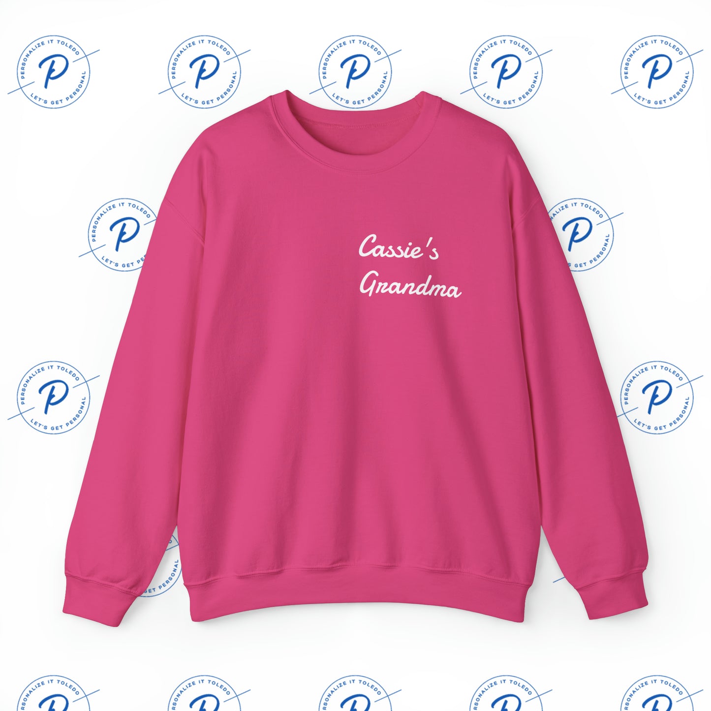 Cherish Grandma with a Personalized Touch – 'Best Grandma Ever' Sweatshirt, Perfect for Grandma Gifts!