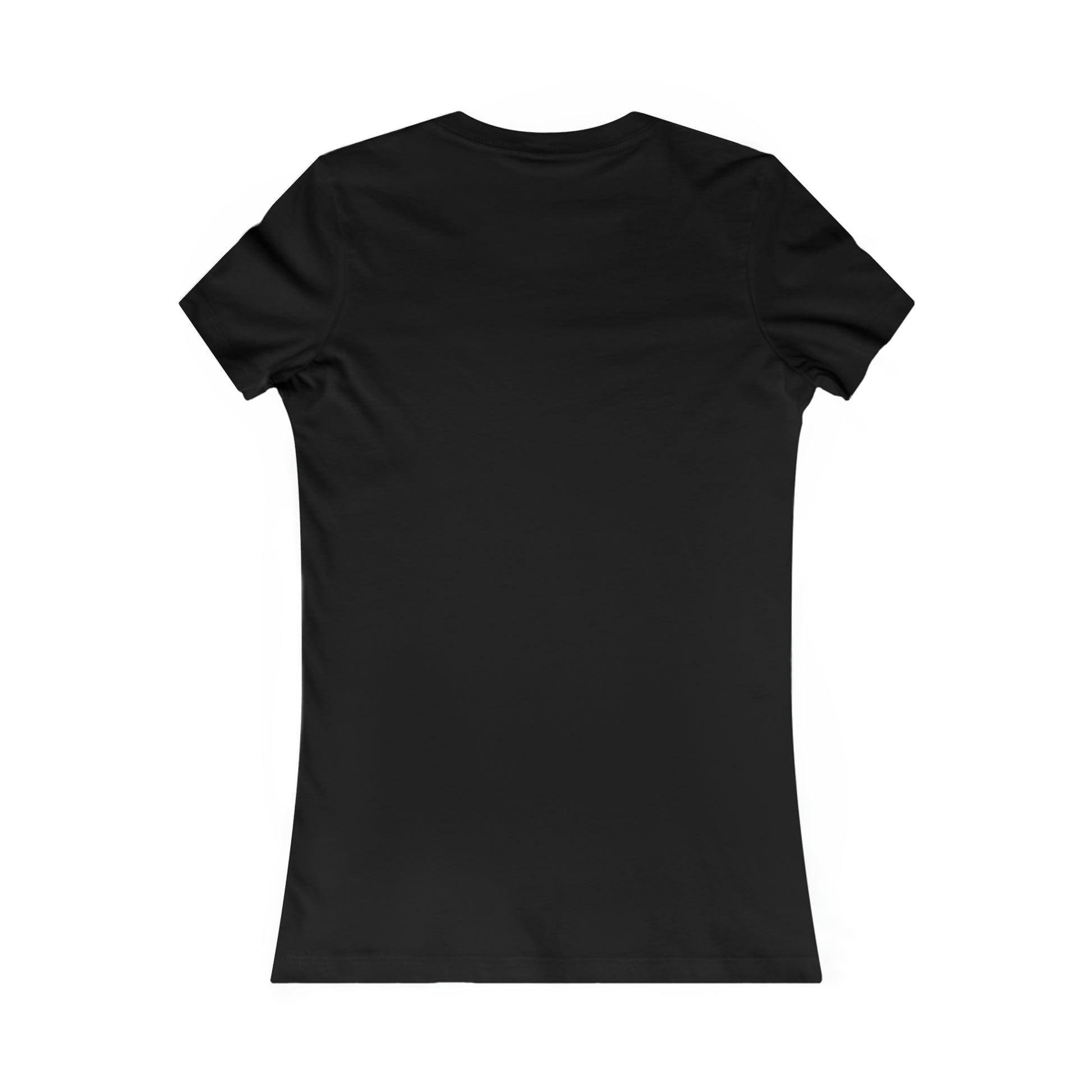 Southern Belle With A Touch Of Rebel Ladies Tee Black Back