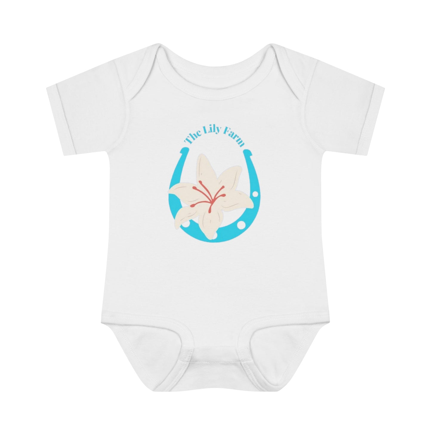 The Lily Farm Infant Baby Rib Bodysuit