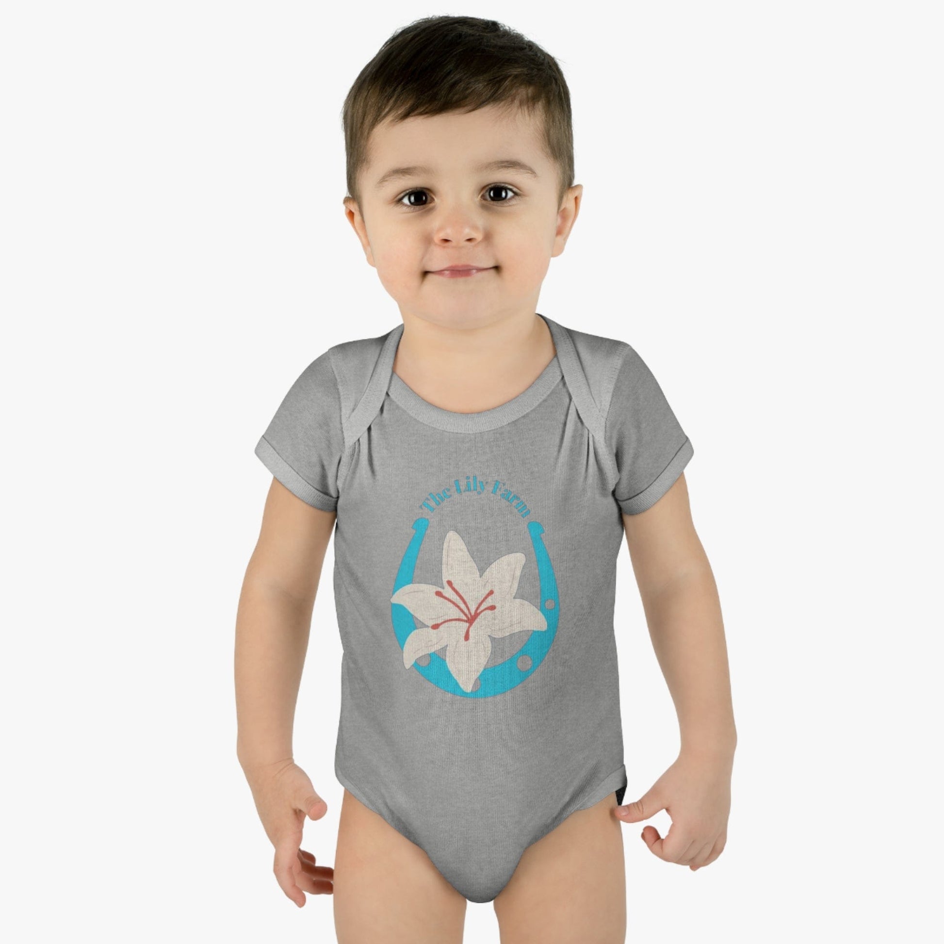 The Lily Farm Infant Baby Rib Bodysuit