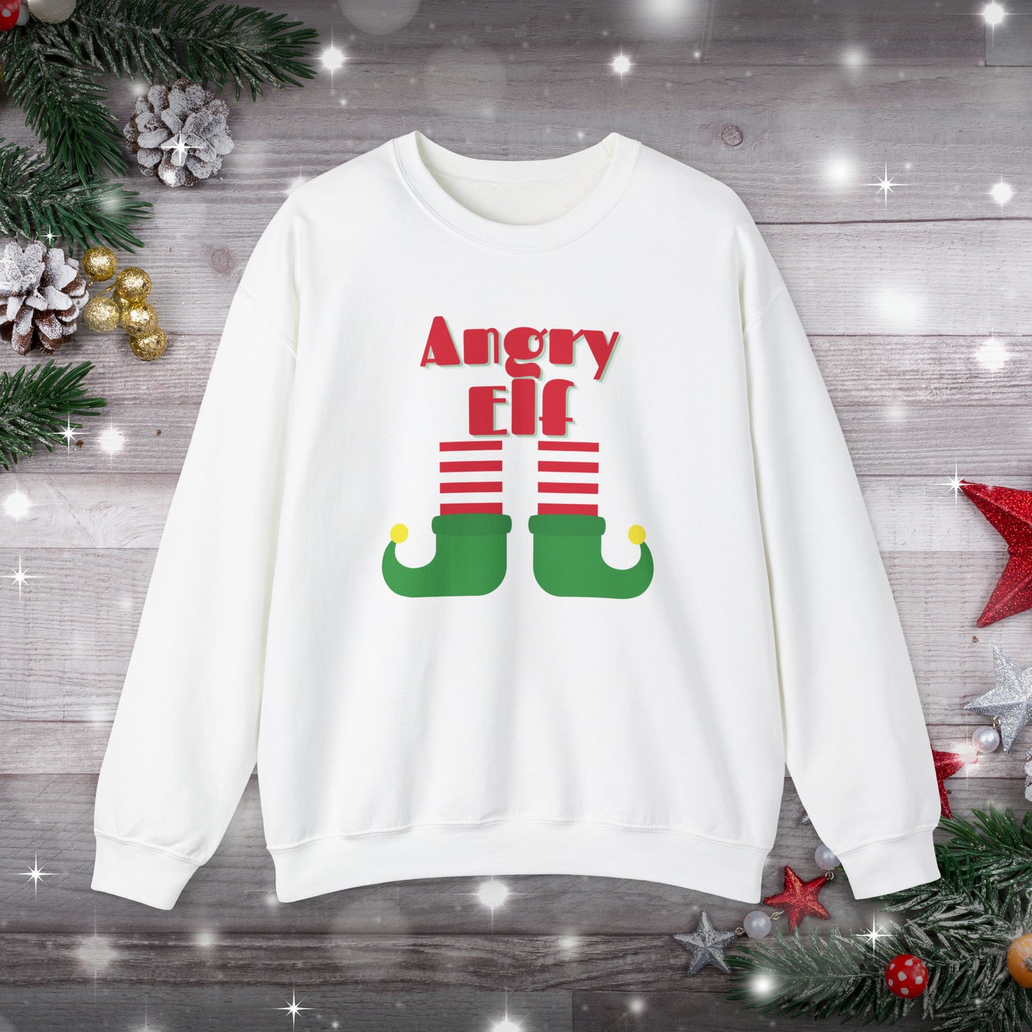 Angry Elf Sweatshirt - Personalize It Toledo