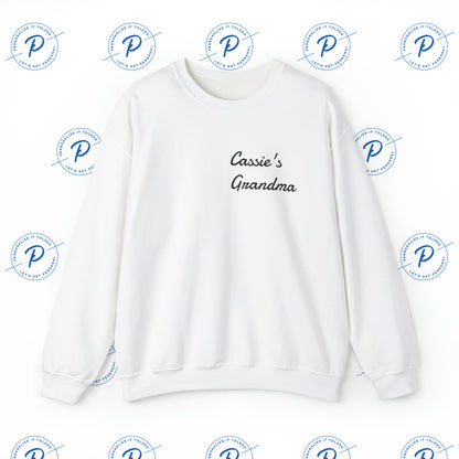 Cherish Grandma with a Personalized Touch – 'Best Grandma Ever' Sweatshirt, Perfect for Grandma Gifts!