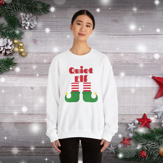 Quiet Elf Sweatshirt - Personalize It Toledo