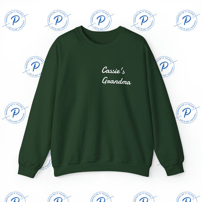 Cherish Grandma with a Personalized Touch – 'Best Grandma Ever' Sweatshirt, Perfect for Grandma Gifts!