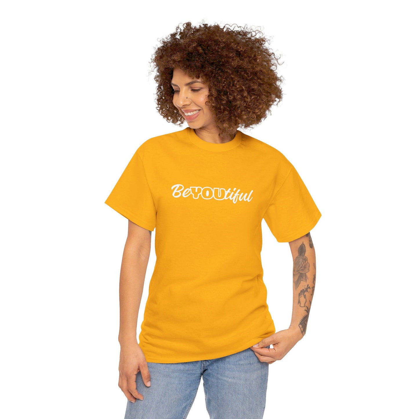 BeYOUtiful Unisex Heavy Cotton Tee