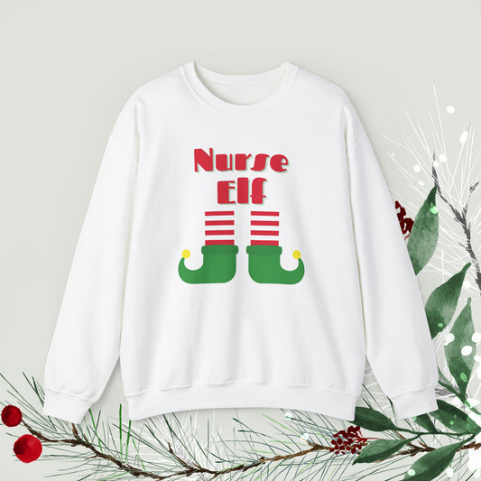 Nurse Elf Sweatshirt - Personalize It Toledo