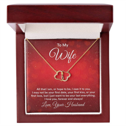To My Wife All That I Am Everlasting Love Necklace
