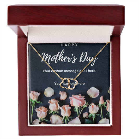 Happy Mother's Day Custom Message Everlasting Love Necklace - Personalize It Toledo