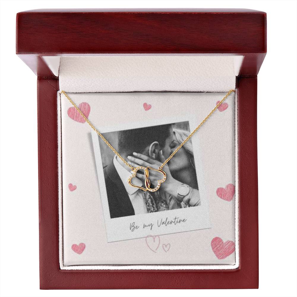 Be My Valentine Everlasting Love With Photo Card Necklace