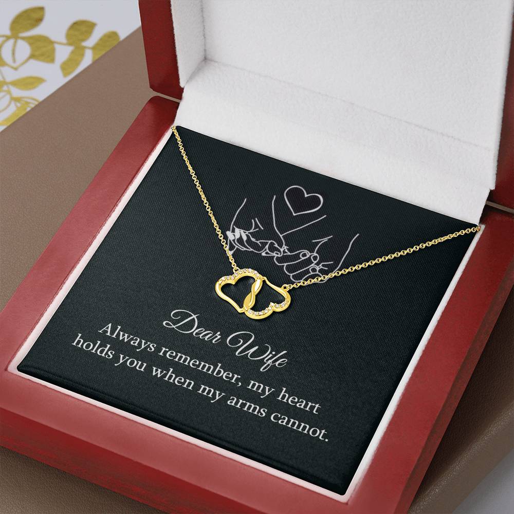 Dear Wife Always Remember Everlasting Love Necklace - Personalize It Toledo