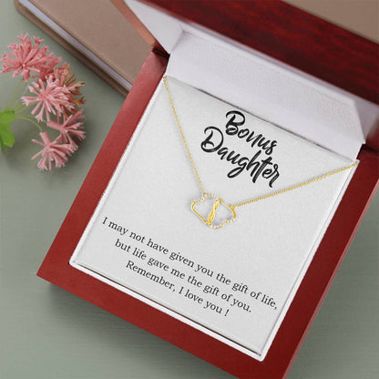 Bonus Daughter Everlasting Love Necklace - Step Daughter Necklace