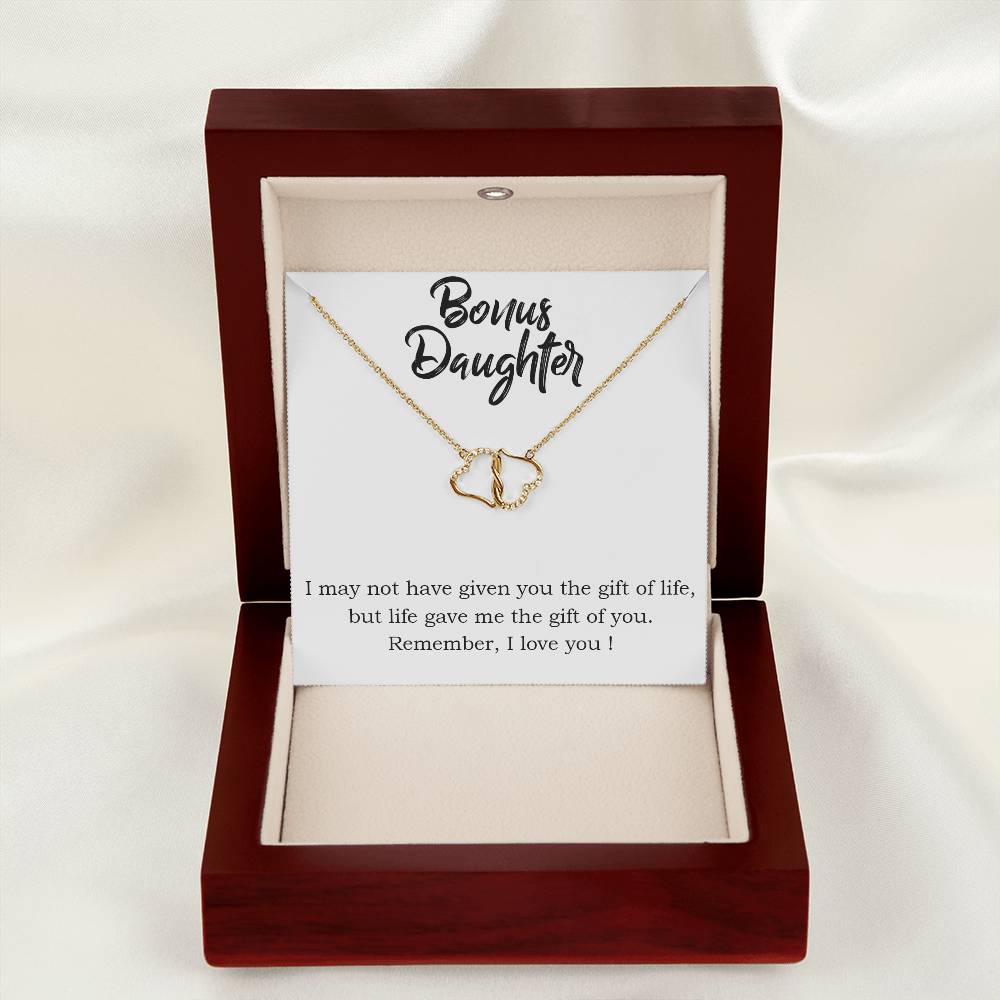 Bonus Daughter Everlasting Love Necklace - Step Daughter Necklace