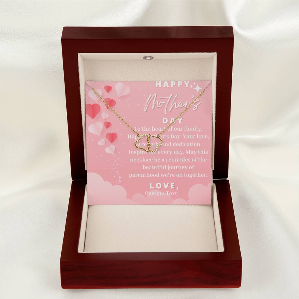 To The Heart of Our Family Mother's Day Everlasting Love Necklace For Wife - Personalize It Toledo