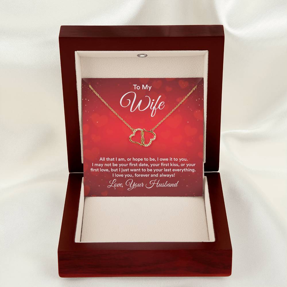 To My Wife All That I Am Everlasting Love Necklace