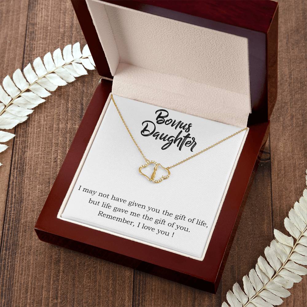 Bonus Daughter Everlasting Love Necklace - Step Daughter Necklace