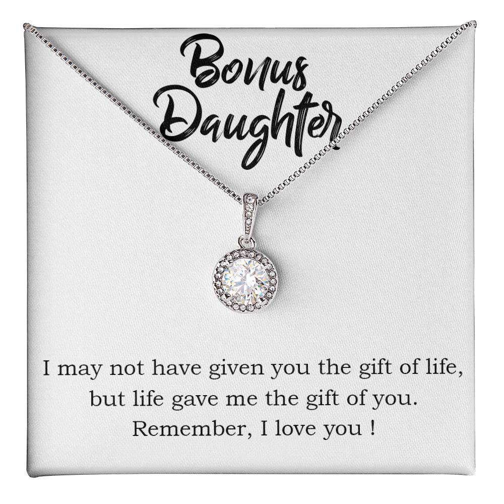 Bonus Daughter Eternal Hope Necklace - A Beautiful Token of Everlasting Affection