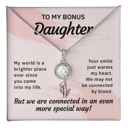 Bonus Daughter Eternal Hope Necklace - A Timeless Gift of Unconditional Love