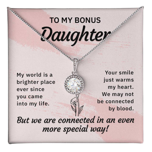 Bonus Daughter Eternal Hope Necklace - A Timeless Gift of Unconditional Love