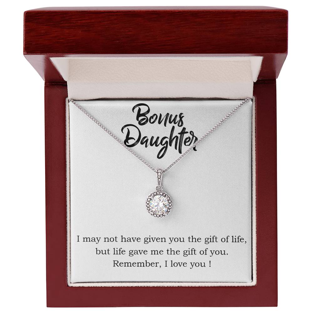 Bonus Daughter Eternal Hope Necklace - A Beautiful Token of Everlasting Affection