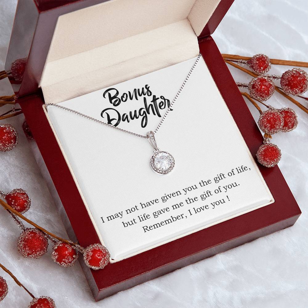 Bonus Daughter Eternal Hope Necklace - A Beautiful Token of Everlasting Affection