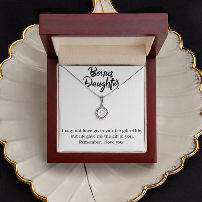 Bonus Daughter Eternal Hope Necklace - A Beautiful Token of Everlasting Affection