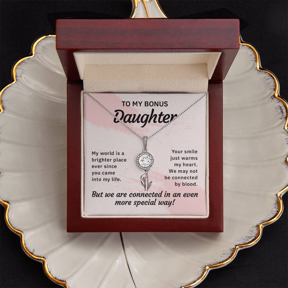 Bonus Daughter Eternal Hope Necklace - A Timeless Gift of Unconditional Love