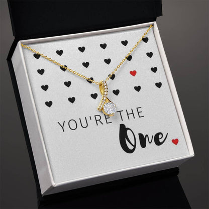 You're The One Alluring Beauty Cubic Zirconia Necklace