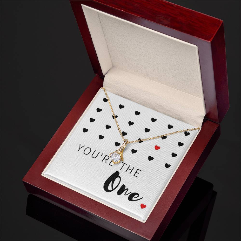 You're The One Alluring Beauty Cubic Zirconia Necklace