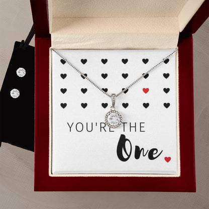 You're The One Eternal Hope Earrings & Necklace Set