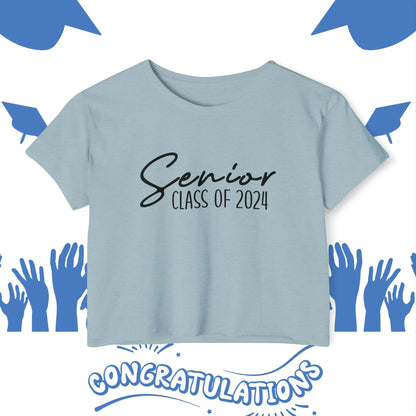 Senior Class of 2024 Crop Top - Senior Year Crop Top - Class of 2024 Crop Top - Graduation Crop Top - Graduation Year Crop Top - Personalize It Toledo