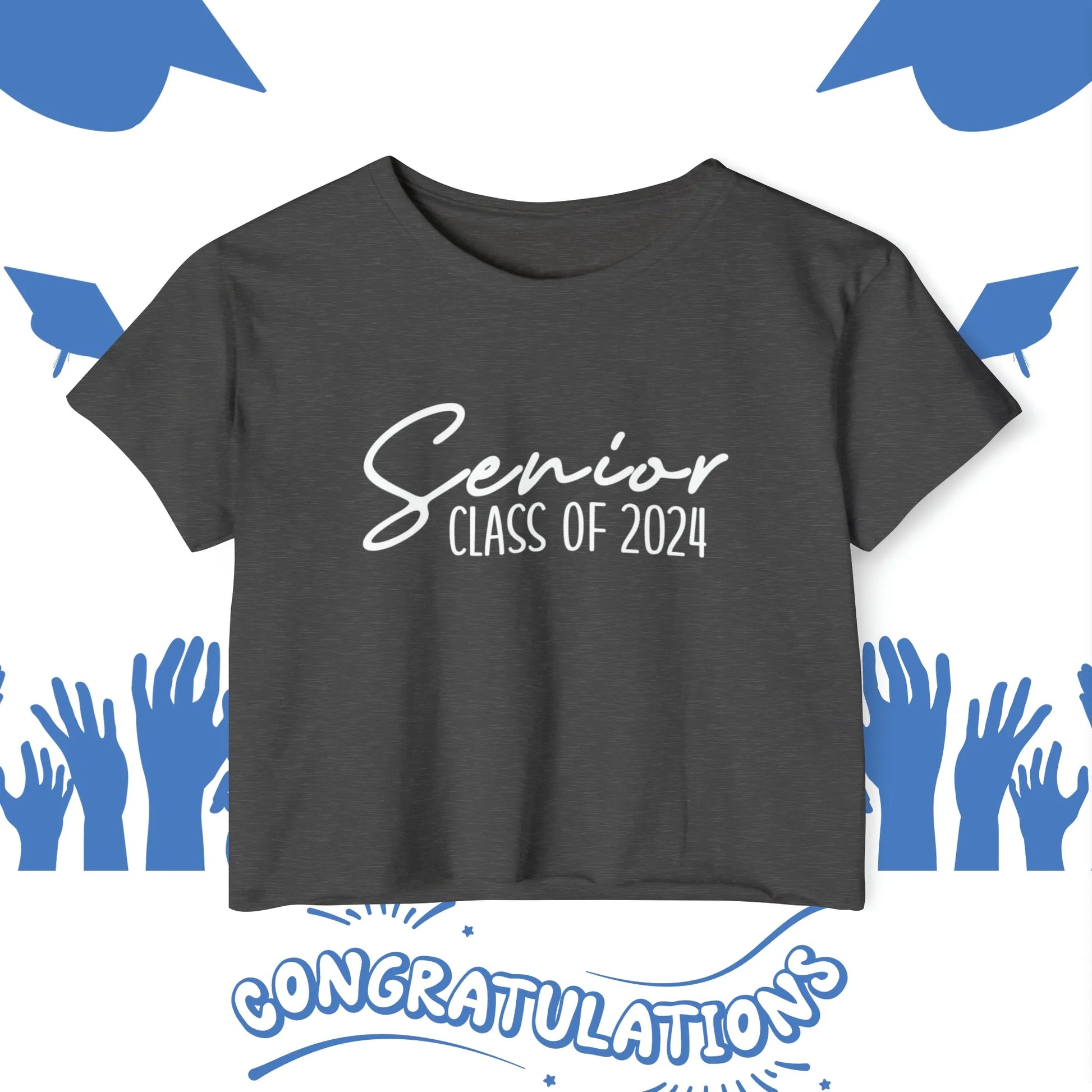 Senior Class of 2024 Crop Top - Senior Year Crop Top - Class of 2024 Crop Top - Graduation Crop Top - Graduation Year Crop Top - Personalize It Toledo