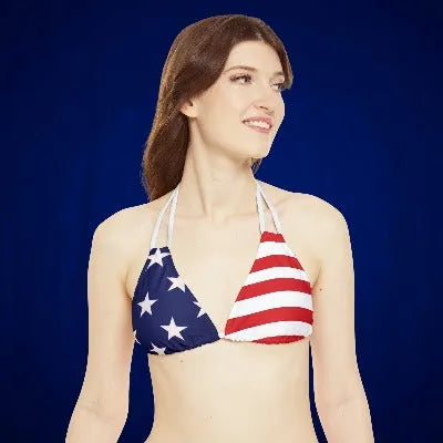Patriot Pride Strappy Bikini Set