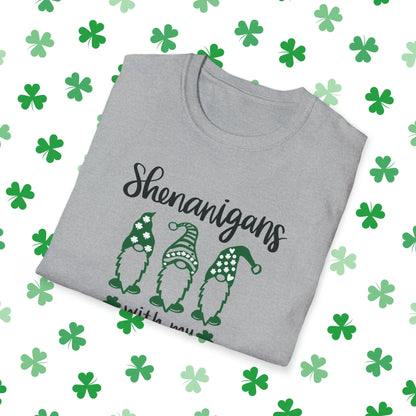 Shenangigans With My Gnomies St. Patrick's Day T-Shirt - Shenangigans With My Gnomies Shirt