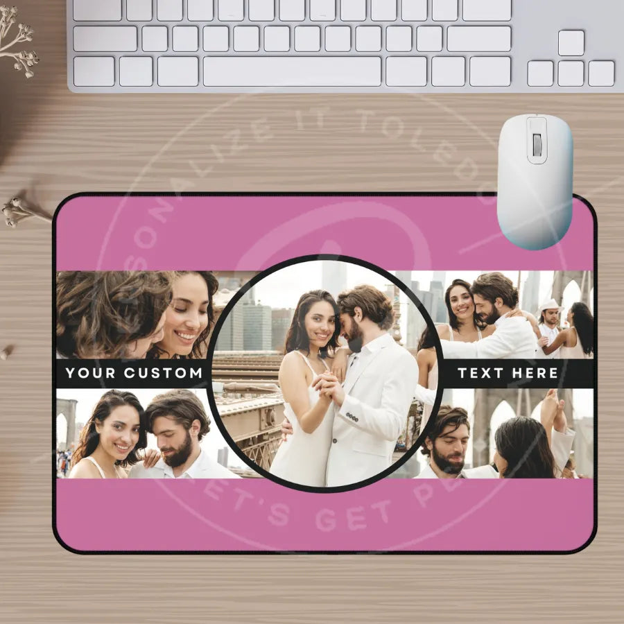 Photo Desk Mat Personalized Workspace Excellence: Custom Photo Mousepads for a Stylish and Functional Home Office