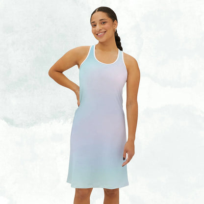 Pastel Women's Racerback Dress - Pastel Spring Dress - Pastel Dress For Women