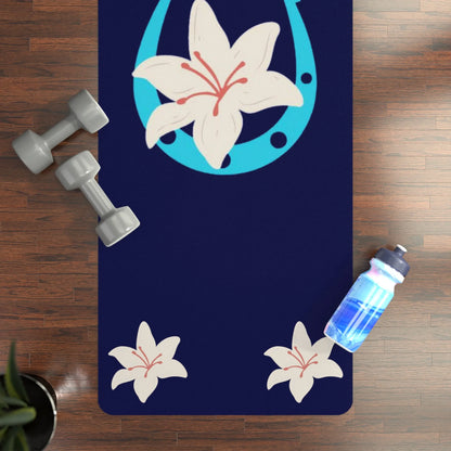 The Lily Farm Rubber Yoga Mat 24” x 68”