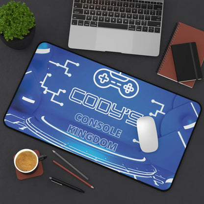 Personalized Console Kingdom Gaming Mat - Personalized Console Kingdom Desk Mat Medium