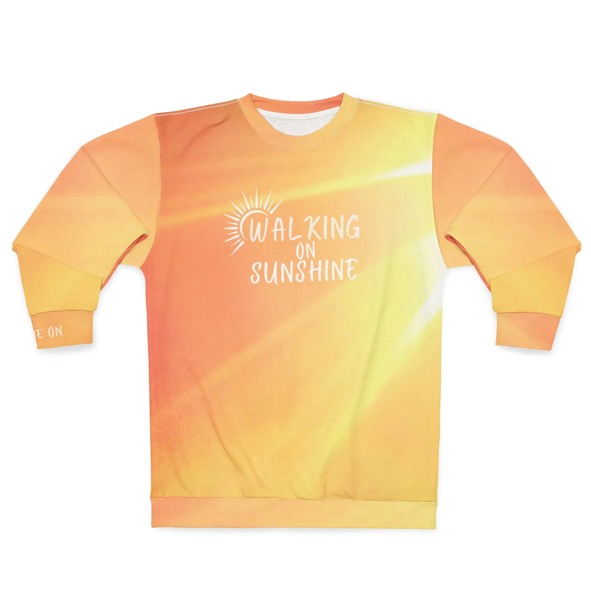 Walking On Sunshine Crewneck Sweatshirt Front