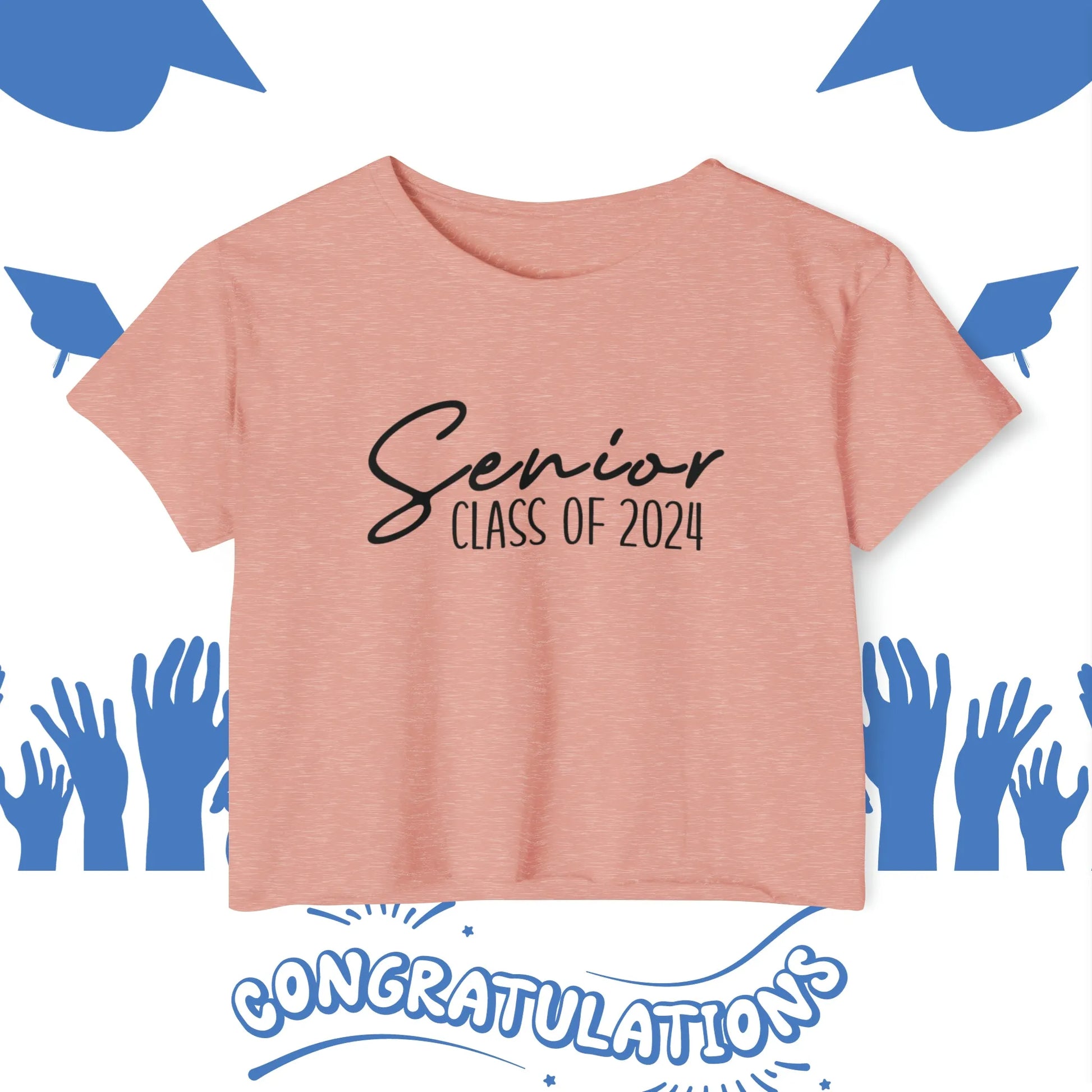 Senior Class of 2024 Crop Top - Senior Year Crop Top - Class of 2024 Crop Top - Graduation Crop Top - Graduation Year Crop Top - Personalize It Toledo