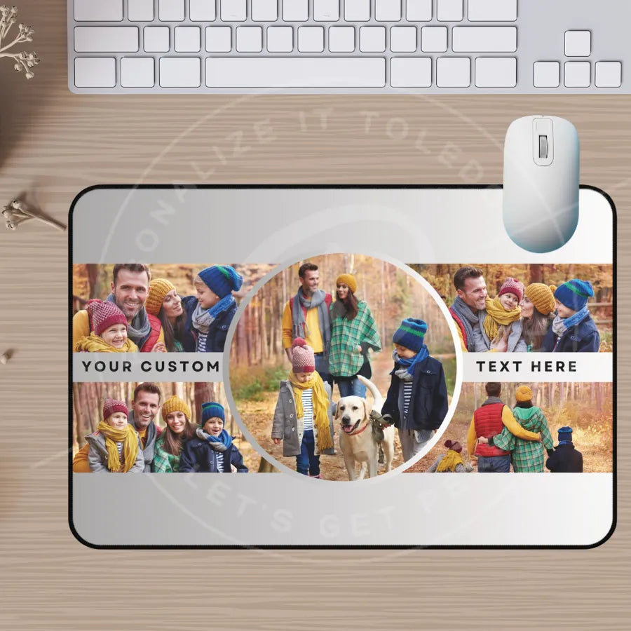 Photo Desk Mat Personalized Workspace Excellence: Custom Photo Mousepads for a Stylish and Functional Home Office