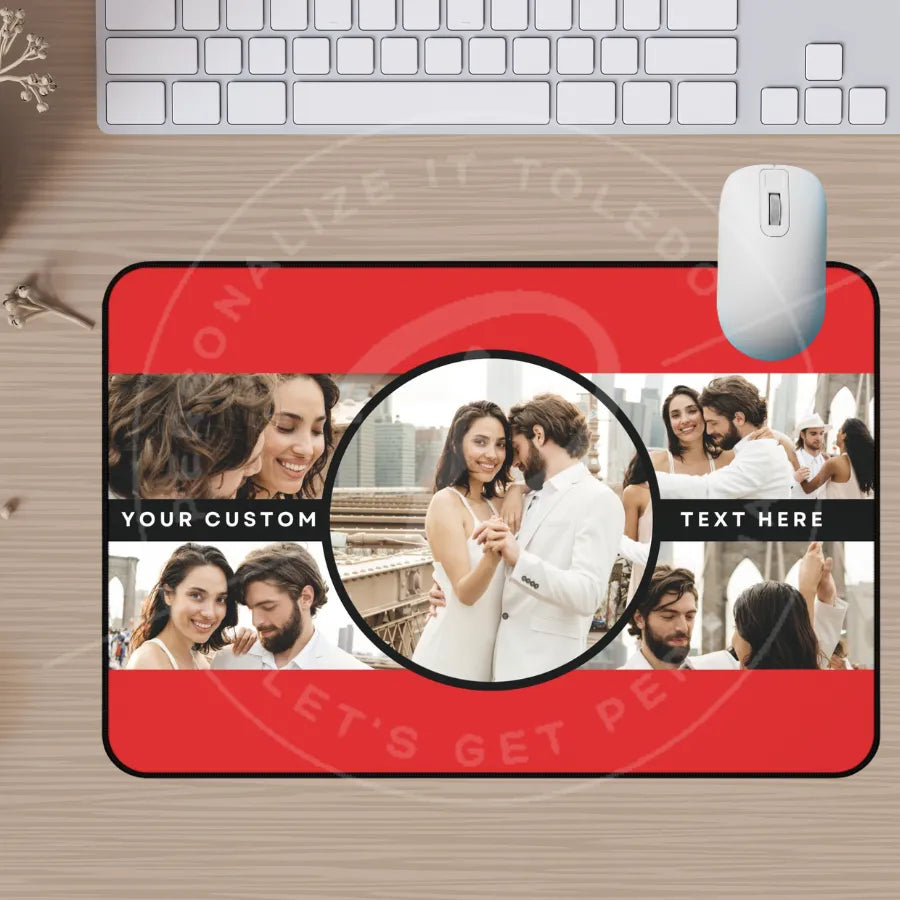 Photo Desk Mat Personalized Workspace Excellence: Custom Photo Mousepads for a Stylish and Functional Home Office