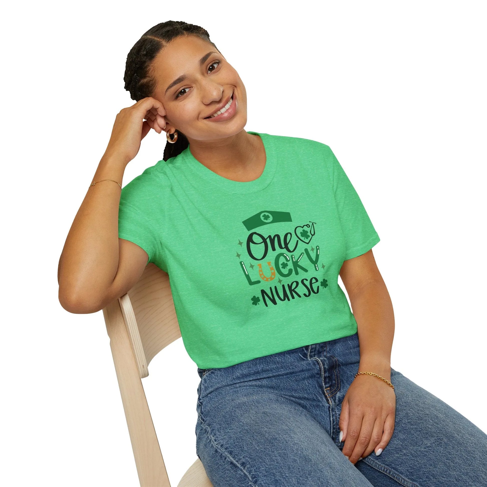 One Lucky Nurse St. Patrick's Day T-Shirt Green