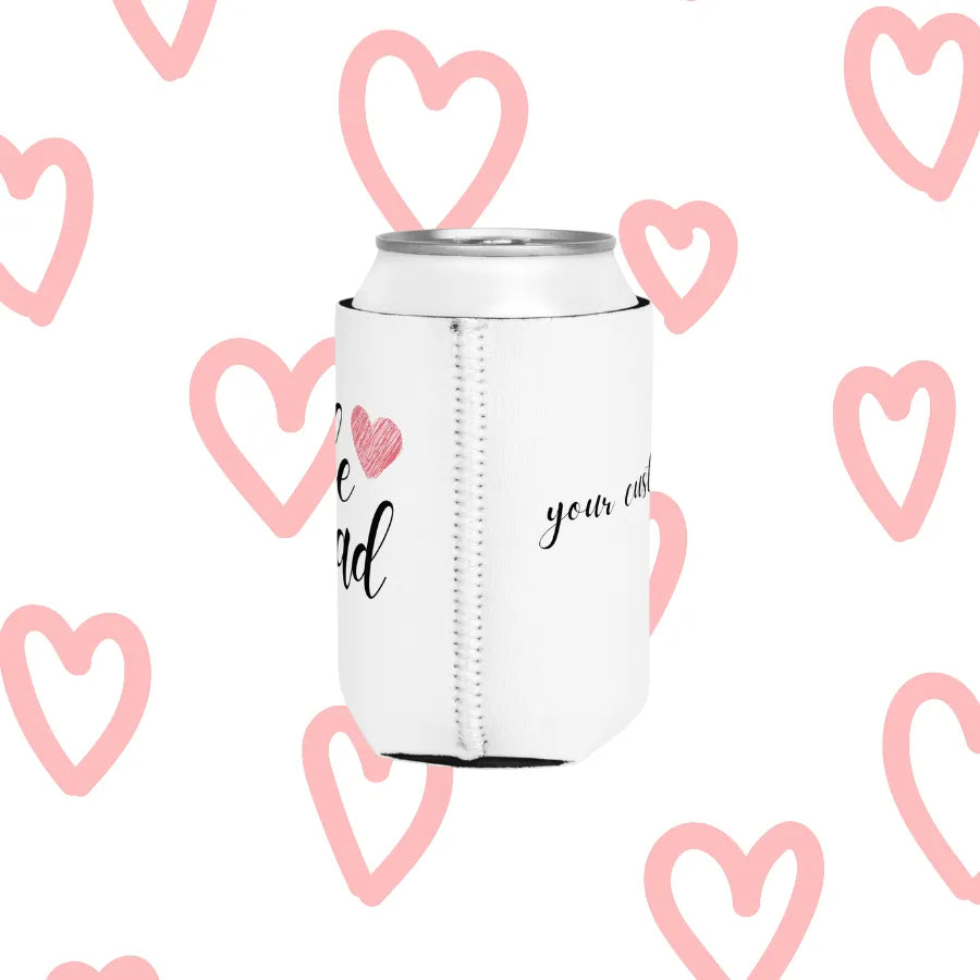 Bride Squad Bachelorette Party Can Cooler Sleeve Side View