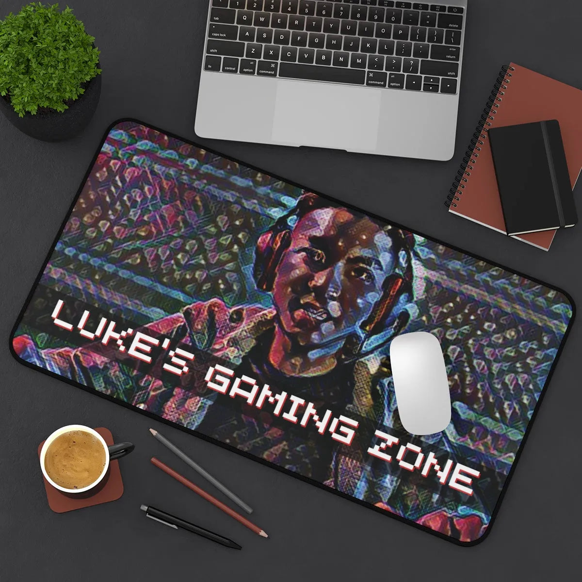 Personalized Gaming Photo Desk Mat -  Level Up Your Gaming Space with Customized Photo Gaming Desk Mat